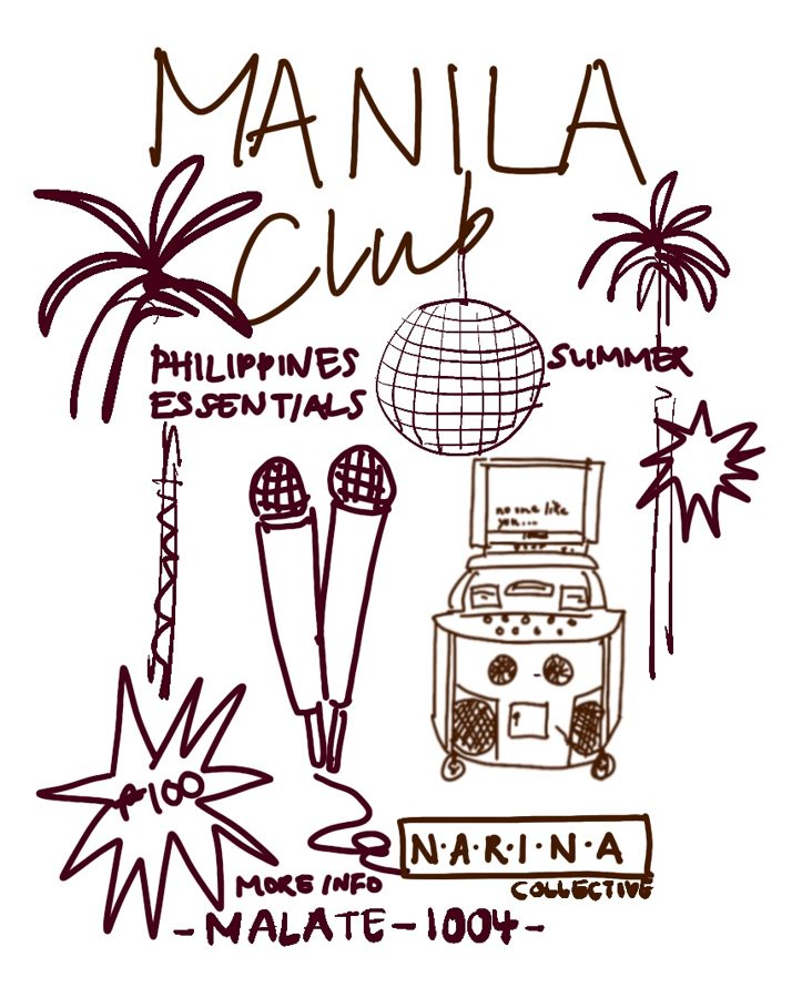 Original pen sketch of the scatter design