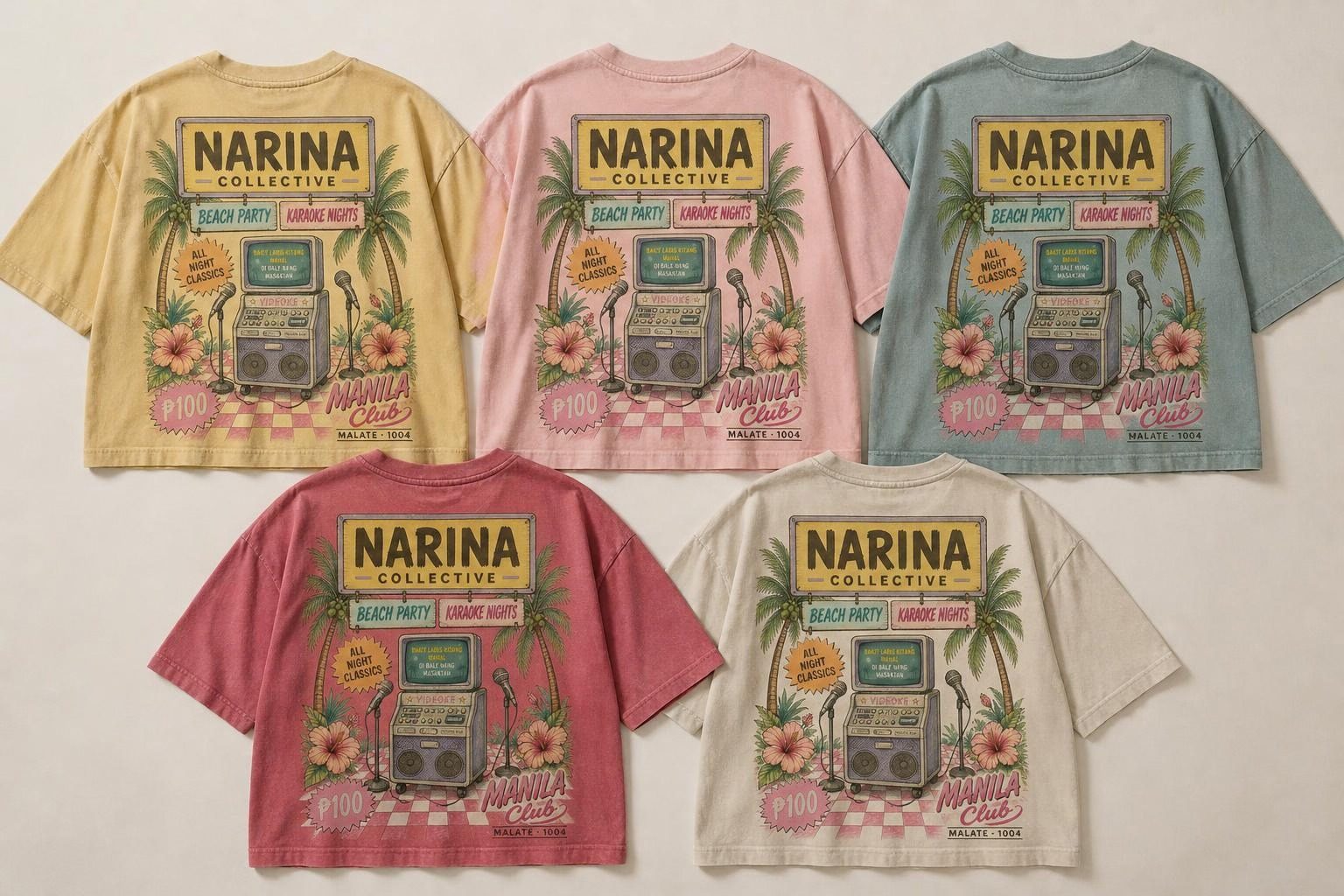 Narina poster print on five tees